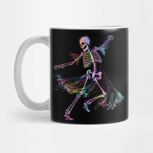 Dancing Skeleton: Art in Motion Mug